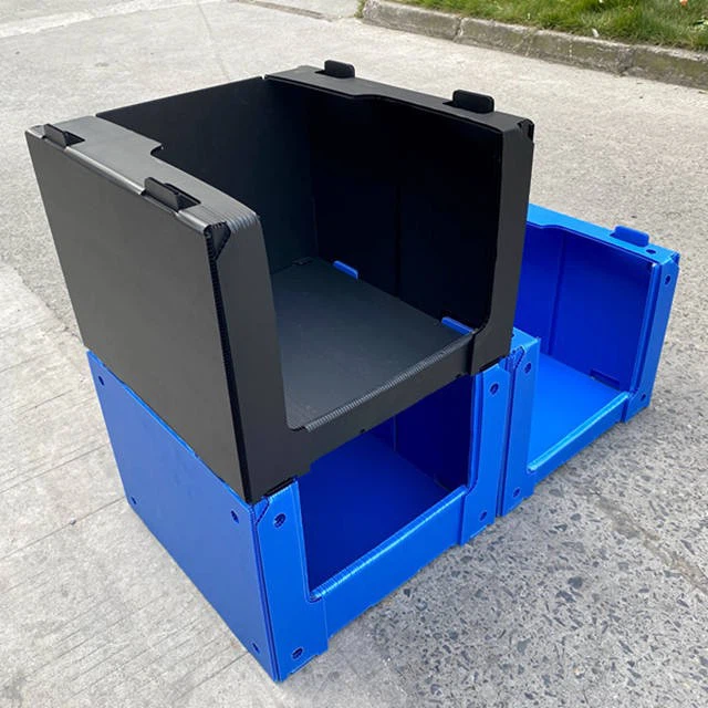 Corrugated Plastic Stackable Warehouse Bins