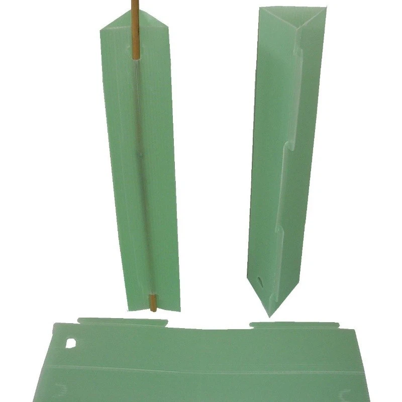 Corrugated Plastic Triangle Tree Guards