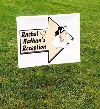 UV Resistant Water-proof Durable Yard Sign factory